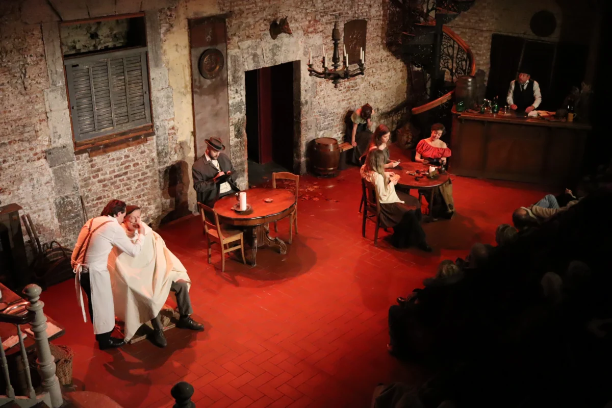 " Jack l'Éventreur " spectacle itinérant à Liège