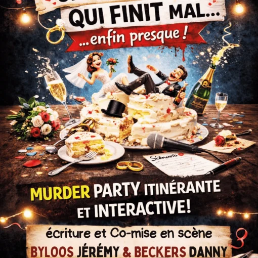 Murder party itinérant et interactive